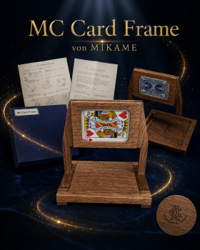 MIKAME Ghost Card Frame / MC Card Frame • Holz • seltenes Sammlerstück